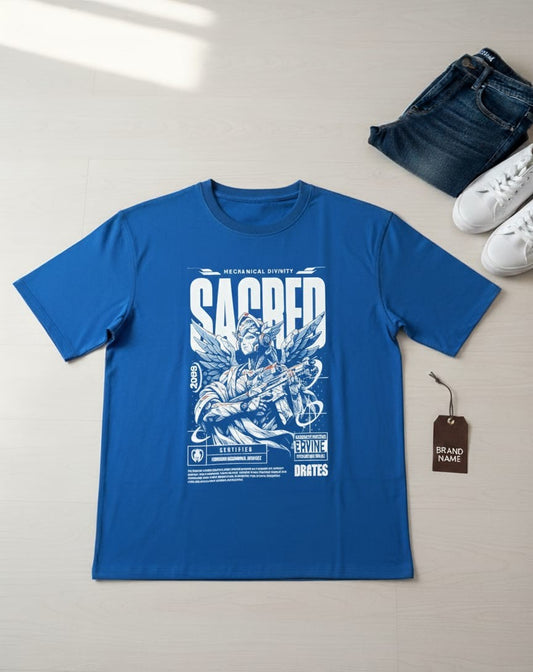 Sacred Mecha Oversized Tee - Fortes Sacred